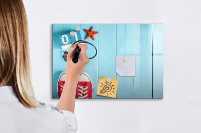 Tableau effaçable magnétique Le premier jour de l'été