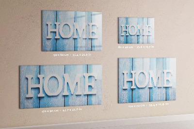 Tableau effaçable magnétique L'inscription « maison »