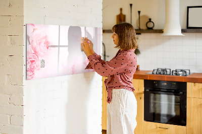 Tableau magnétique mural Fleurs en fleurs