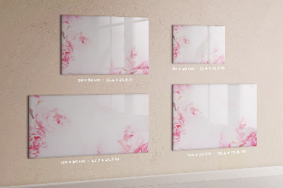 Tableau magnétique mural Fleurs en fleurs