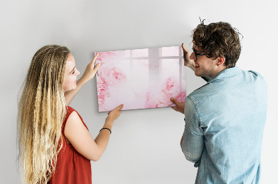 Tableau magnétique mural Fleurs en fleurs