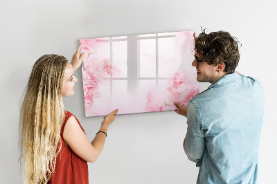Tableau magnétique mural Fleurs en fleurs