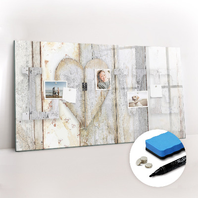 Tableau magnétique mural L'inscription amour