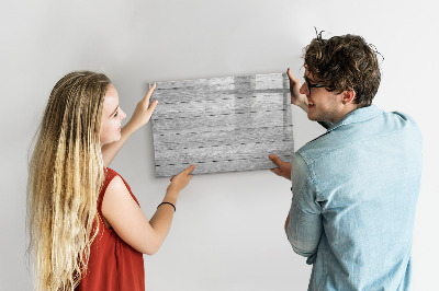 Tableau verre magnétique Panneaux en bois