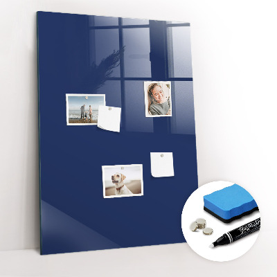 Tableau magnétique déco Couleur bleu marine