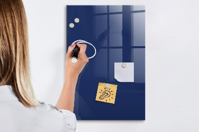 Tableau magnétique déco Couleur bleu marine