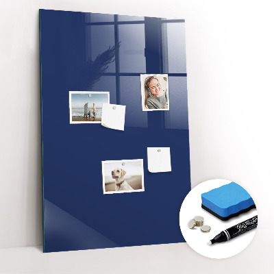 Tableau magnétique déco Couleur bleu marine