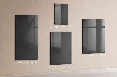 Tableau magnétique déco Couleur grise