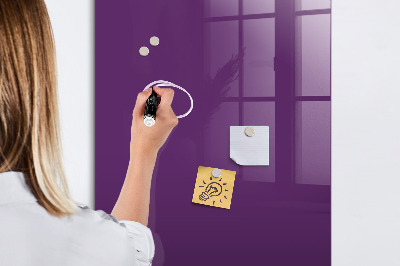 Tableau magnétique effaçable vertical Violet