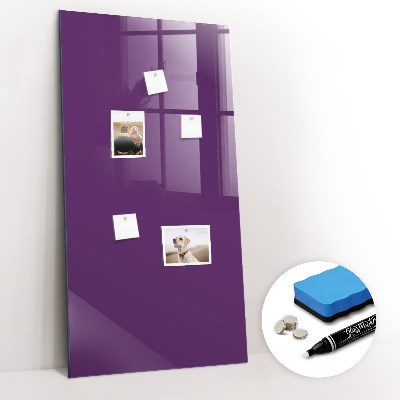 Tableau magnétique effaçable vertical Violet