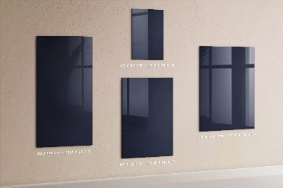 Tableau magnétique déco Couleur : bleu marine foncé