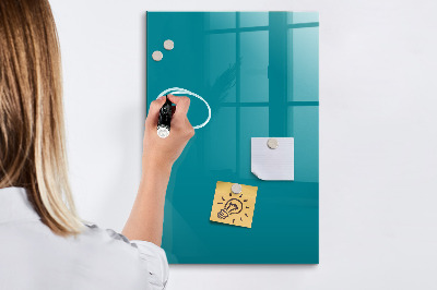Tableau magnétique effaçable vertical Couleur de la mer