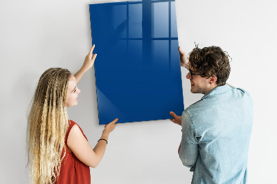 Tableau magnétique déco Couleur bleue