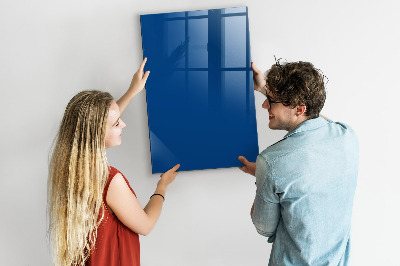 Tableau magnétique déco Couleur bleue