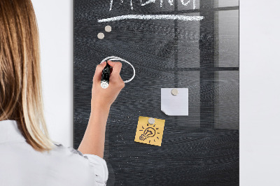 Tableau magnétique effaçable vertical Panneau de menu