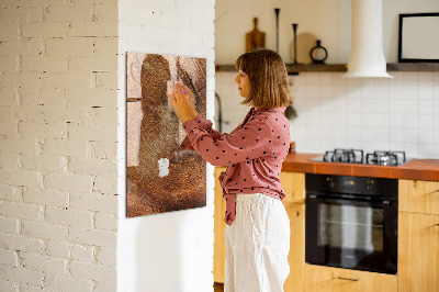 Tableau magnétique déco Coupe transversale du tronc