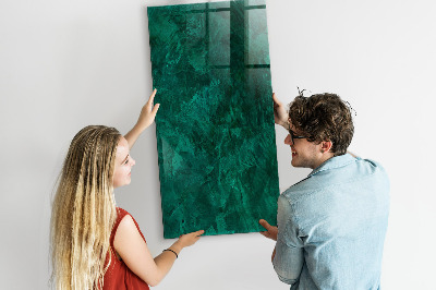 Tableau magnétique effaçable vertical Bloc d'émeraude