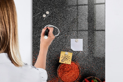Tableau magnétique effaçable vertical Paprika moulu