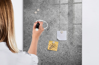 Tableau magnétique déco Béton