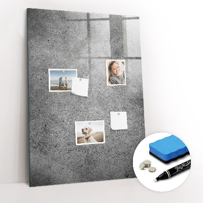 Tableau magnétique déco Béton
