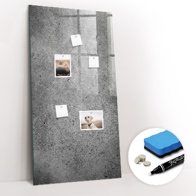 Tableau magnétique déco Béton