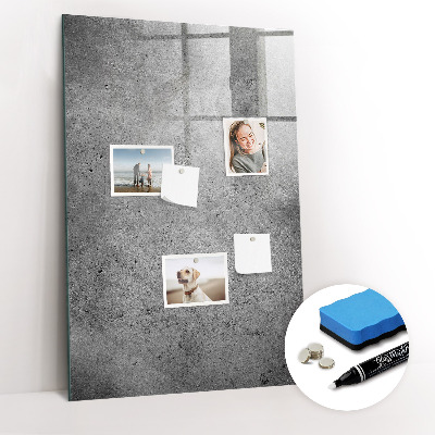 Tableau magnétique déco Béton