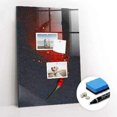 Tableau magnétique déco Poudre de paprika