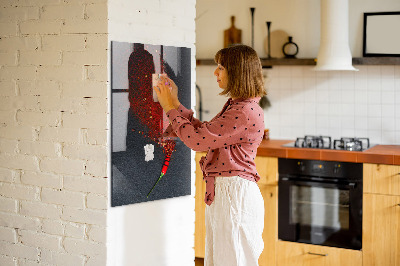 Tableau magnétique déco Poudre de paprika