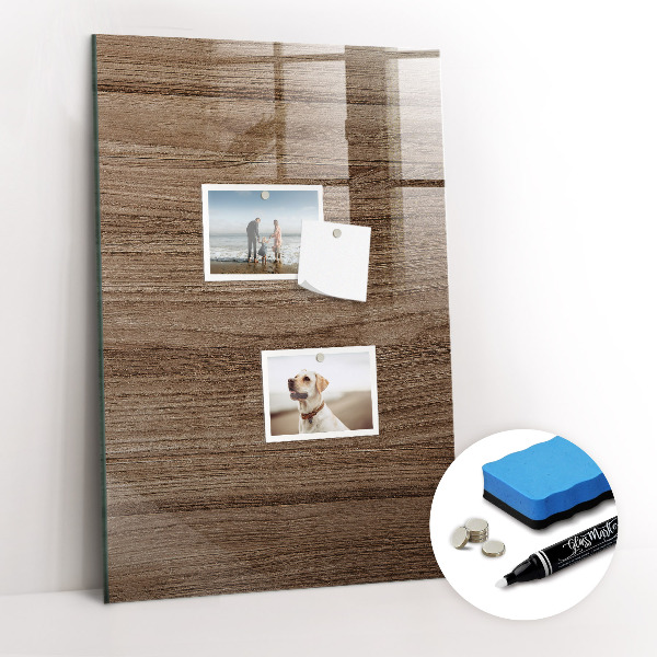 Tableau magnétique déco Bois neuf