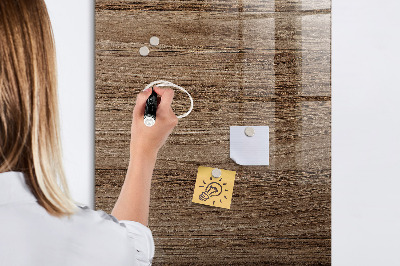 Tableau magnétique déco Bois neuf