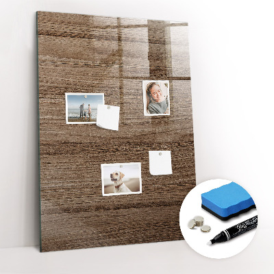 Tableau magnétique déco Bois neuf