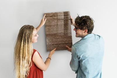 Tableau magnétique déco Bois neuf