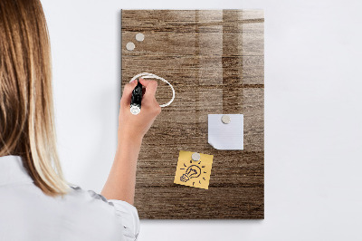 Tableau magnétique déco Bois neuf