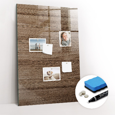 Tableau magnétique déco Bois neuf