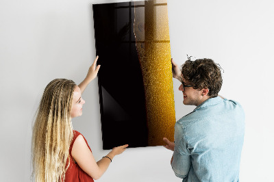 Tableau magnétique effaçable vertical Bière brune