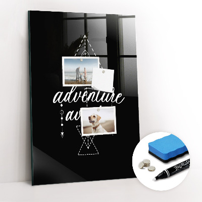 Tableau magnétique déco Aventure