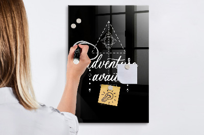 Tableau magnétique déco Aventure
