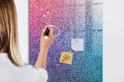 Tableau magnétique déco Abstraction de gradient