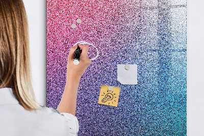 Tableau magnétique déco Abstraction de gradient