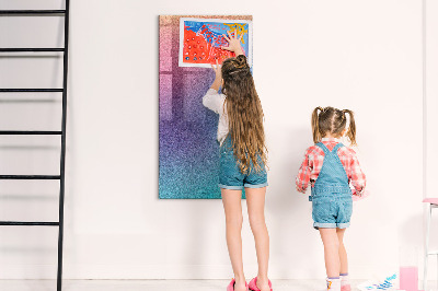 Tableau magnétique déco Abstraction de gradient