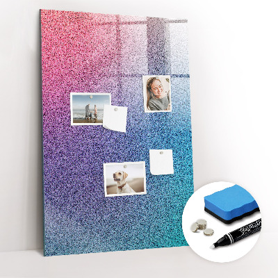 Tableau magnétique déco Abstraction de gradient