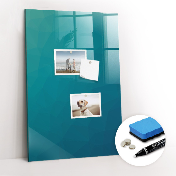 Tableau magnétique déco Abstraction géométrique