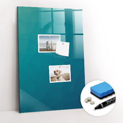 Tableau magnétique déco Abstraction géométrique