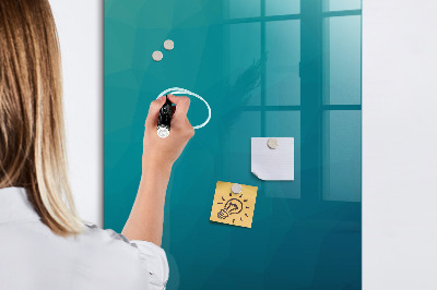 Tableau magnétique déco Abstraction géométrique