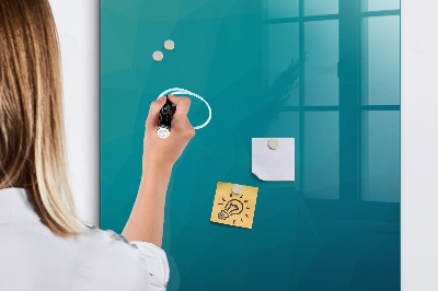 Tableau magnétique déco Abstraction géométrique