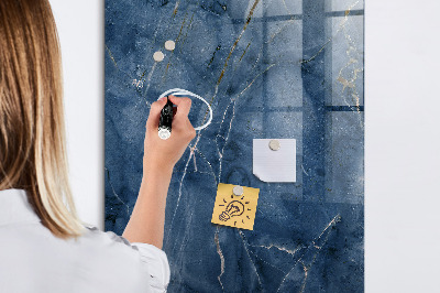 Tableau magnétique déco Marbre décoratif