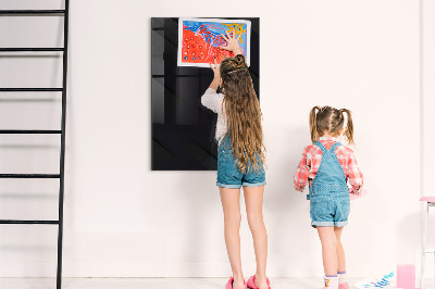 Tableau magnétique effaçable vertical Toile unicolore