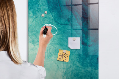 Tableau magnétique déco Abstraction marine