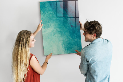 Tableau magnétique déco Abstraction marine