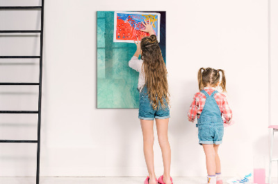 Tableau magnétique déco Abstraction marine